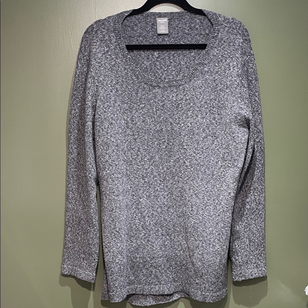 Joe Fresh Heathered Gray Women's Sweater